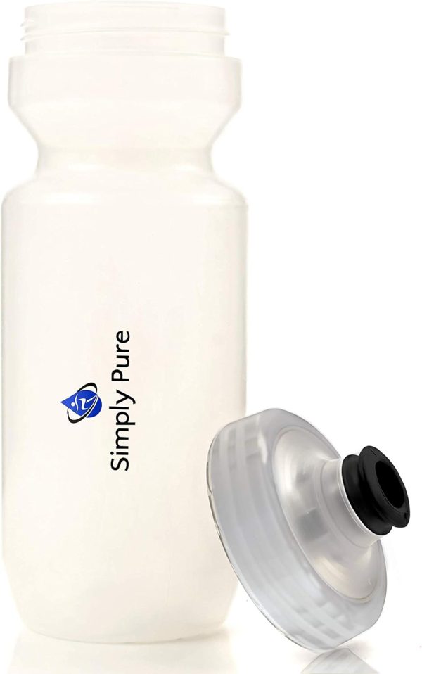 Simply Pure Purist 22 Oz BPA-Free, Sport & Bike Squeeze Water Bottle by - Image 2
