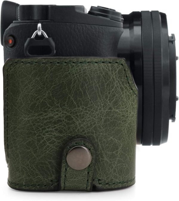 MegaGear MG1644 Ever Ready Genuine Leather Camera Half Case Compatible with - Image 3
