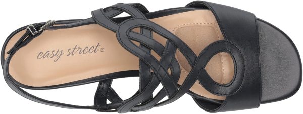 Easy Street Women's Catrin Block Heel Sandal Heeled - Image 5