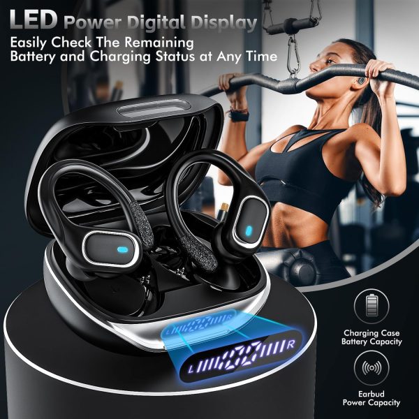 Wireless Earbuds Bluetooth Headphones 80Hrs Playtime Ear Buds IPX7 - Image 5