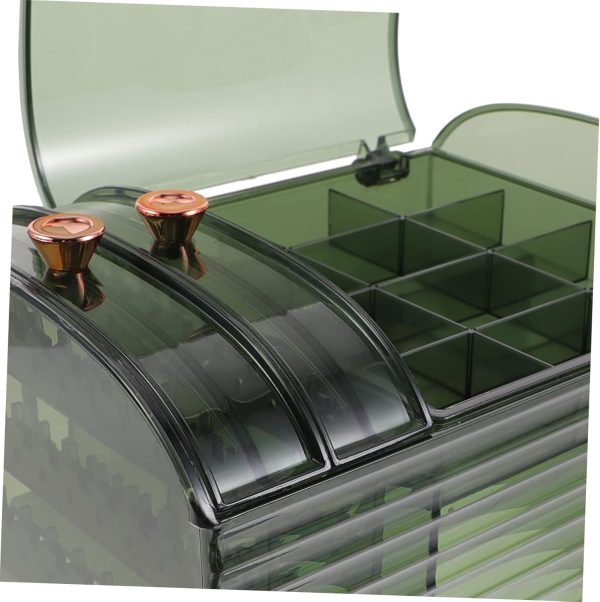 Cabilock Box Transparent Jewelry Box Necklace Stand Organizer Jewellery - Image 4