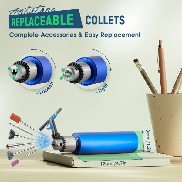 Electric Resin Polishing Kit Resin Drill with 287 Accessories Variable - Image 5