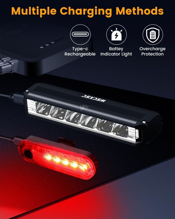 Best Bright Bike Light for Night Riding, 14000 Lumen Bicycle Light High - Image 6