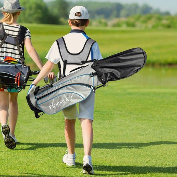 FINCHLEY Kids Golf Clubs Set for Boys & Girls Aged 4-7, Includes Driver, 7# - Image 6