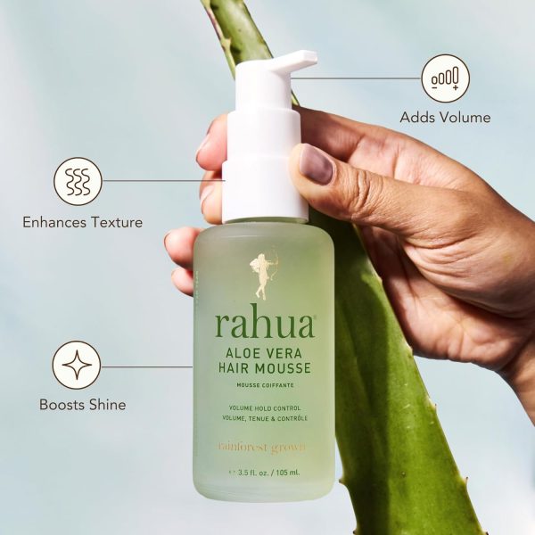 Rahua Aloe Vera Hair Mousse, 3.5 Fl Oz, Medium Hold Mousse for Hair Volume, - Image 2