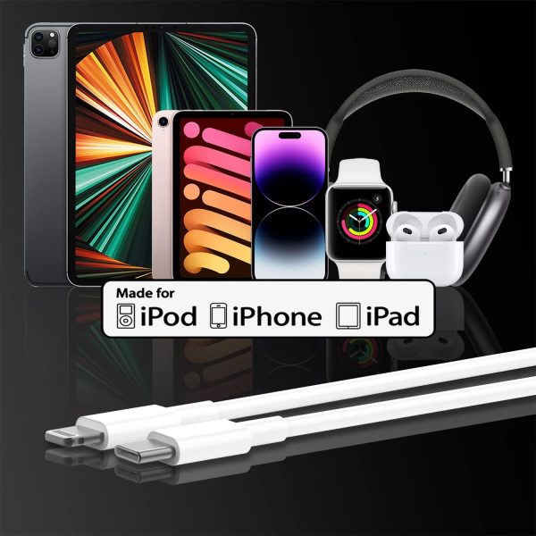 2Pack for iPhone14/13/12 Fast Charger Cable 6ft [Apple MFi Certified], USB - Image 4