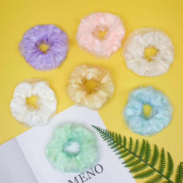 Light Up Scrunchies - Camping Gifts for Women & Girls - Neon, Glow in the - Image 5