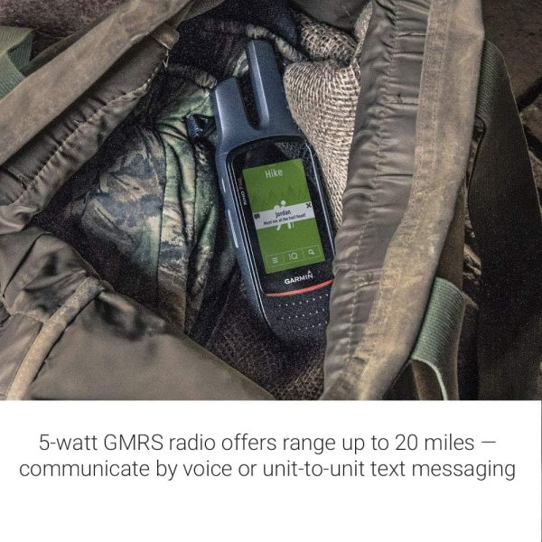 Garmin Rino 750, Rugged Handheld 2-Way Radio/GPS Navigator - Image 3
