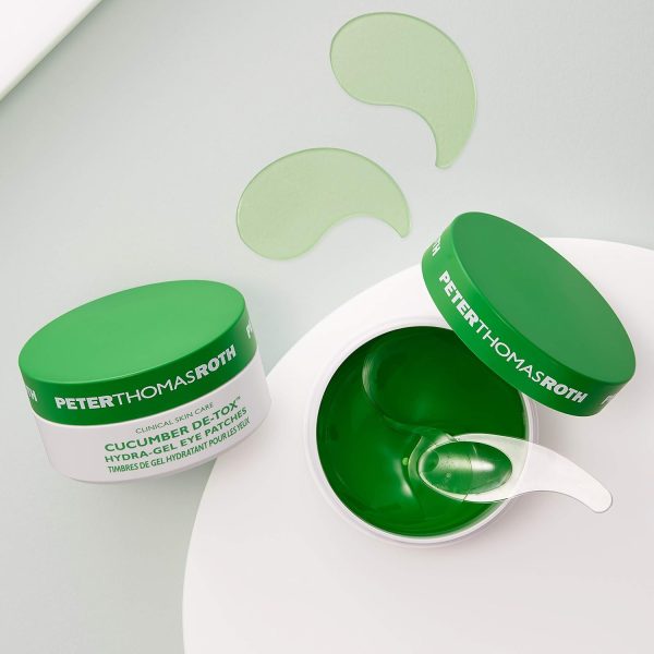 Peter Thomas Roth | Cucumber De-Tox Hydra-Gel Eye Patches | Soothing - Image 5
