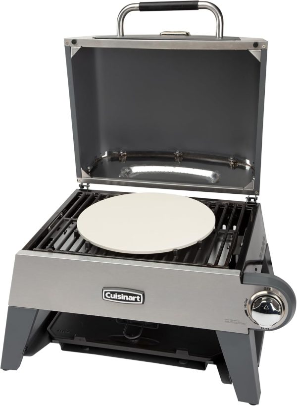 Cuisinart CGG-403 3-in-1 Grill, Griddle and Pizza Oven, Stainless Steel - Image 20