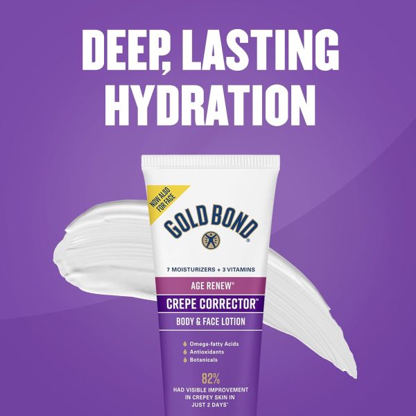 Gold Bond Age Renew Crepe Corrector Body Lotion, Replenishing & Smoothing - Image 8