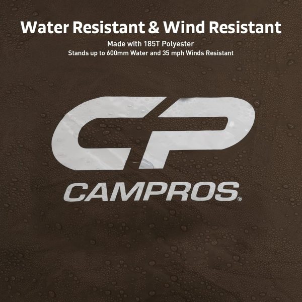 CAMPROS CP Tent 3/4/6/8 Person Camping Tents, Waterproof Windproof Family - Image 6