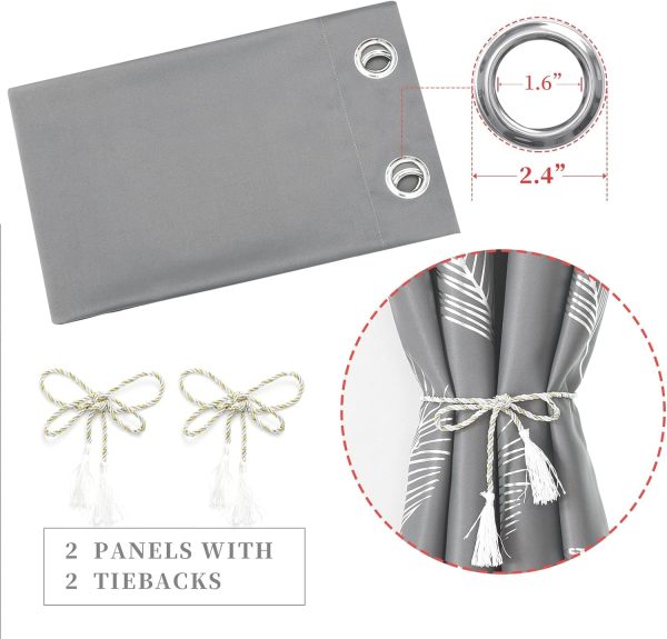 Estelar Textiler Blackout Curtains for Bedroom Living Room 84 Inches Long 2 - Image 4