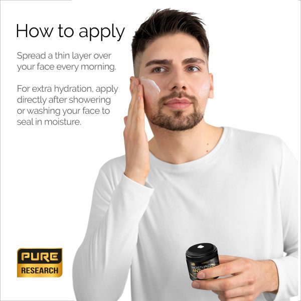 Men's Face Cream Moisturizer - Anti-Aging Cream For Men, Collagen, Retinol - Image 3