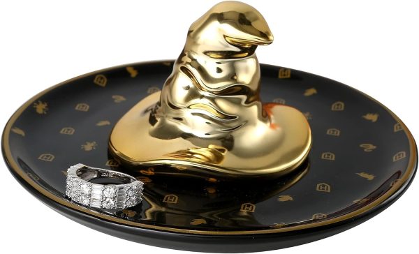 Harry Potter Sorting Hat Ceramic Trinket Tray - 3D Trinket Jewelry Holder, - Image 4