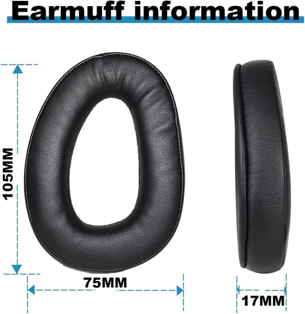 GSP 370 Ear Pads Replacement Earpads Ear Cushion Compatible with Sennheiser - Image 2