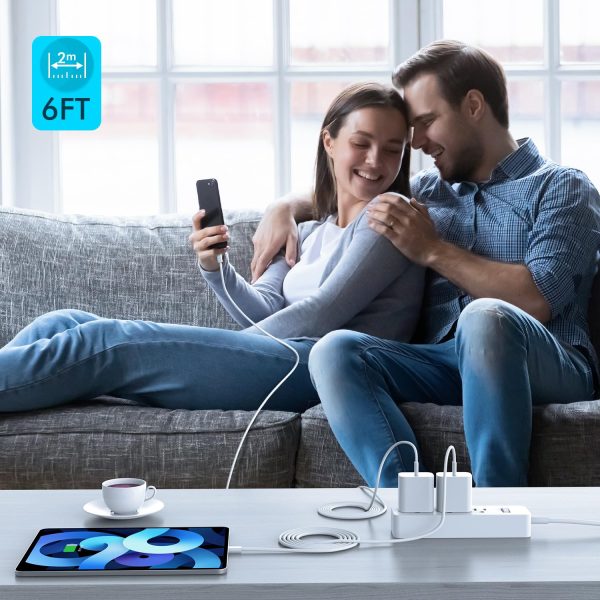Fast Charger for iPhone 16 15, 3Pack USB C iPad Charger PD Fast Charger - Image 7