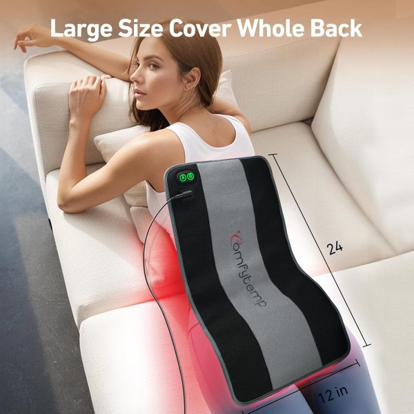 Comfytemp Red Blue Light Therapy Pad, FSA HSA Eligible Infrared Light - Image 2
