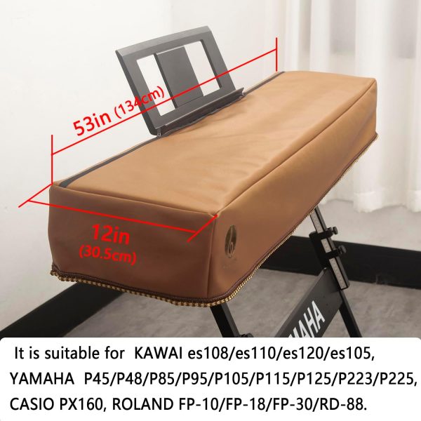 Keyboard Piano Cover Digital Piano Dust Covers Luxury Soft and Premium - Image 2