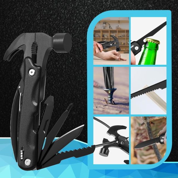 Valentine's Day Gifts for Him, 12 in 1 Multitool Hammer, Multitool Gifts - Image 3