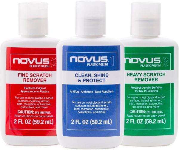 Novus Plastic Polish | Golf Cart Maintenance/Polish Kit | Includes NOVUS - Image 2