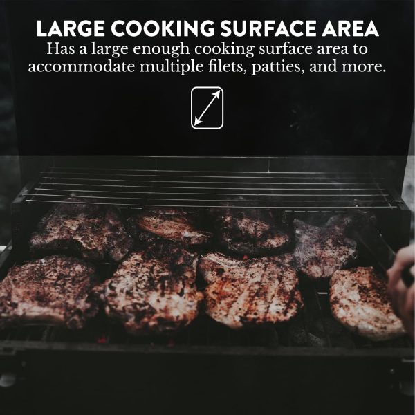 GasOne Portable Charcoal Grill – 18-inch Tabletop Charcoal Grill with Side - Image 7