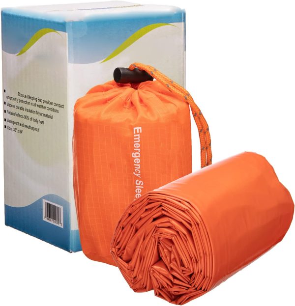 NovaMedic Emergency Survival Sleeping Bag 5 Pack, 84"x36", Waterproof - Image 5