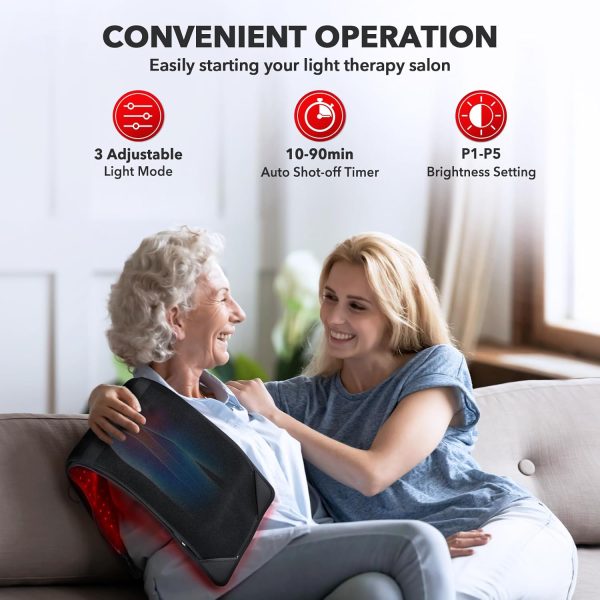 Red Light Therapy for Body, 31" * 11" Red Light Therapy Pad, Dual Chip - Image 5