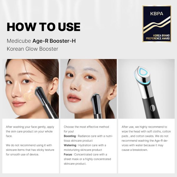 medicube Booster H - Korean Skincare Tool - Facial Glow Booster for - Image 6