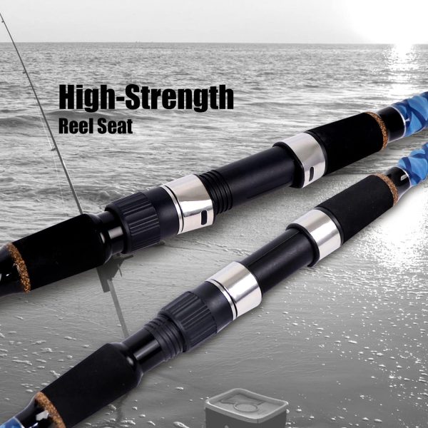 Fiblink Surf Spinning Fishing Rod Carbon Travel Surf Rod 2 Piece/3 Piece/4 - Image 4
