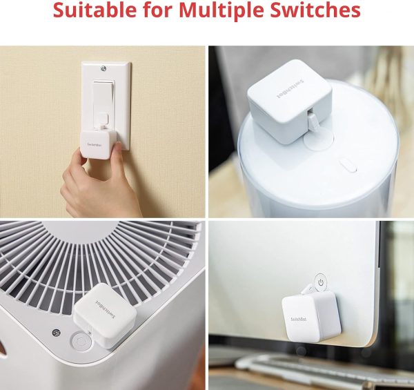 SwitchBot Smart Switch Button Pusher - Bluetooth Fingerbot for Rocker - Image 2