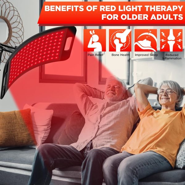 Red Light Therapy for Body: Red Light Therapy Lamp for Face Infrared Light - Image 6
