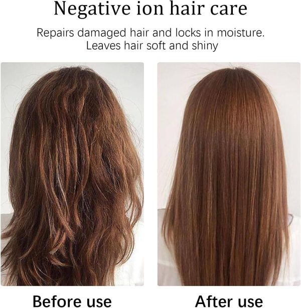Hair Straightener Brush 30s Fast Heating Anti-Scald,Negative Ion Styling - Image 6