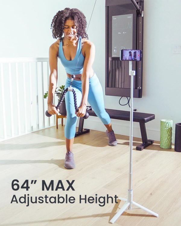 Magnetic Selfie Stick Tripod for iPhone, 64” Phone Tripod for Magsafe, - Image 3
