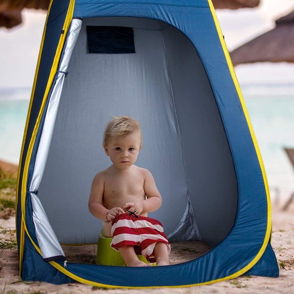 ROPODA Pop Up Tent 83inches x 48inches x 48inches, Upgrade Privacy Tent, - Image 3