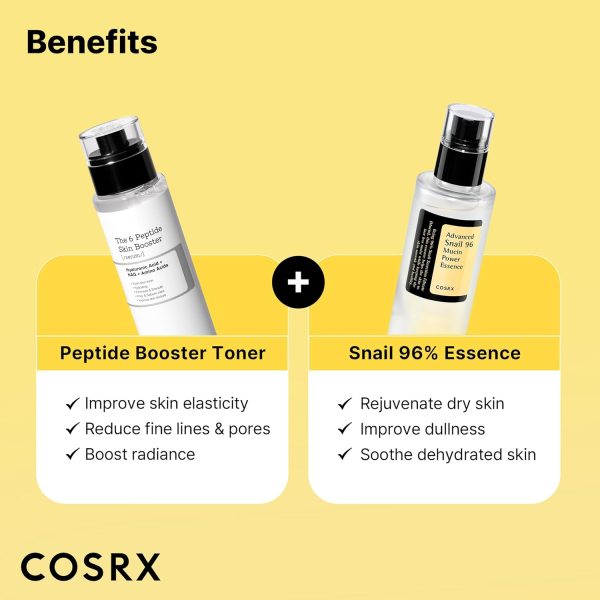 COSRX Snail Mucin 96% Peptide Booster Set - Amazon Exclusive - Korean Skin - Image 5
