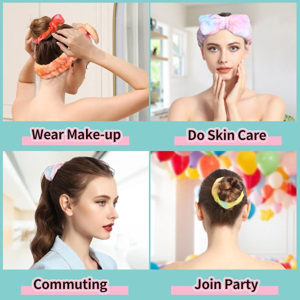 LEOBRO Spa Headband, Skin Care Headband, Makeup Headbands for Women Teen - Image 7