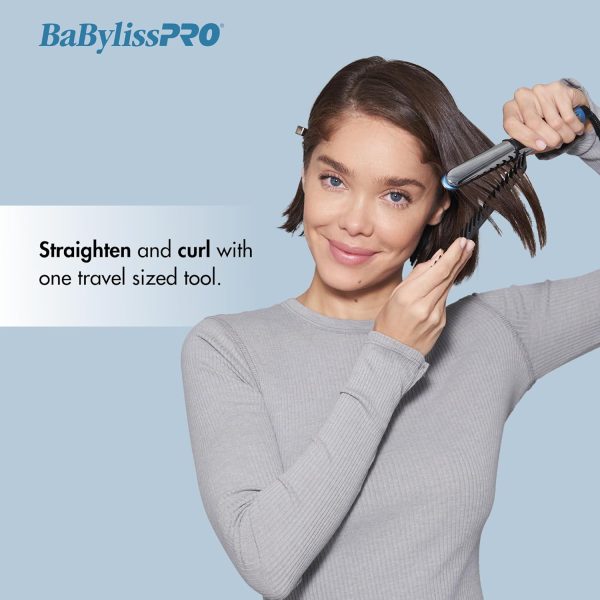 BaBylissPRO Nano Titanium Prima2000 Ionic Styling Iron, 3/4" stainless - Image 2