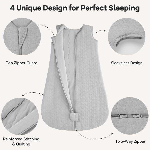Baby Sleep Sack 12-18 Months TOG 2.5 Winter Baby Wearable Blanket, 100% - Image 3
