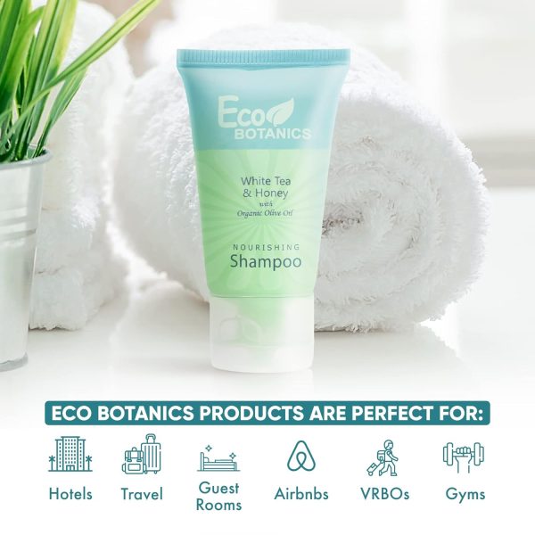 Eco Botanics Travel-Size Hotel Shampoo 1 oz (Case of 300) - Image 2