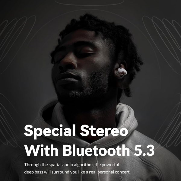 Q7 Wireless Open-Ear Headphones Bluetooth 5.3 Earbuds, Ultra Lightweight - Image 5