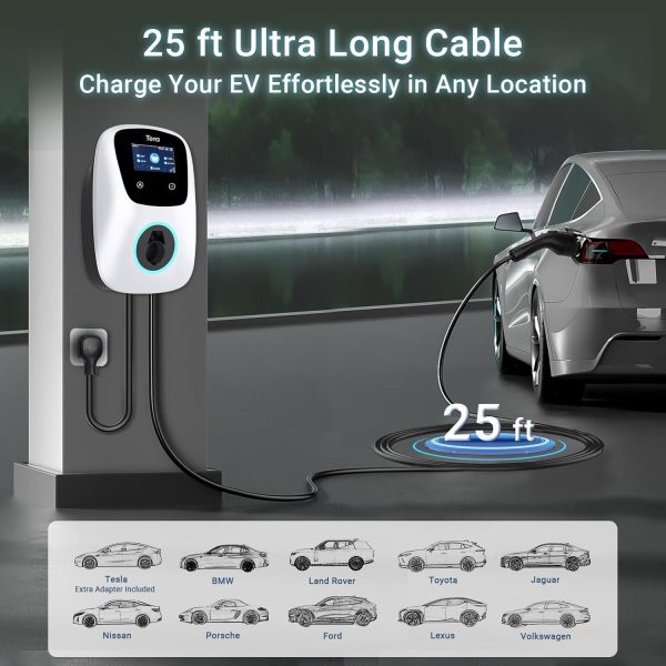 Tera for Tesla Electric Vehicle (EV) Charger: Level 2 J1772 2024 Fully - Image 5