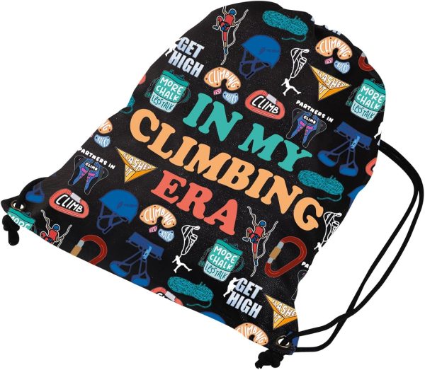 JYTAPP In My Climbing Era Drawstring Bag Moutain Climbing Gift Rock - Image 2