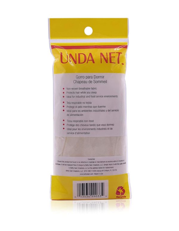 Betty Dain Unda Net Sleep Cap/Hairnet, XL (pack of 24) - Image 6