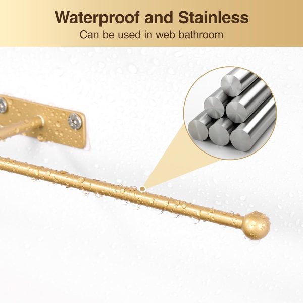Wall Hanging Jewelry Organizer: 12.6'' Necklace Holder for Earring, - Image 7