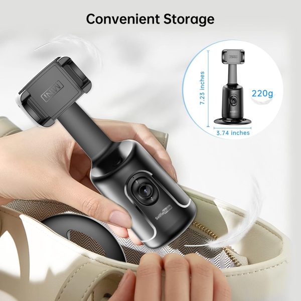 Auto Tracking Phone Holder, Auto Face Tracking Tripod, Portable All-in-one - Image 7