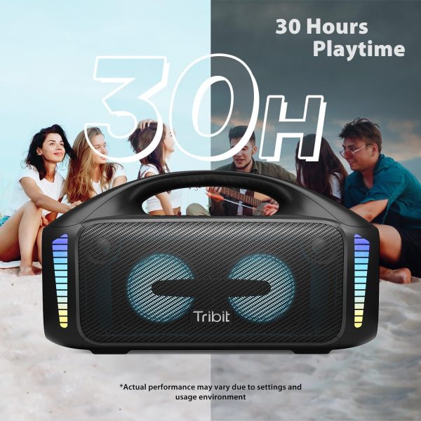 Tribit StormBox Blast Portable Speaker: 90W Loud Stereo Sound with XBass, - Image 3