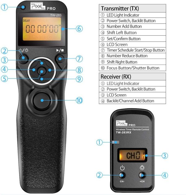 Wireless Remote Shutter Compatible for Sony Alpha a7 a7II III R RII RIII - Image 2