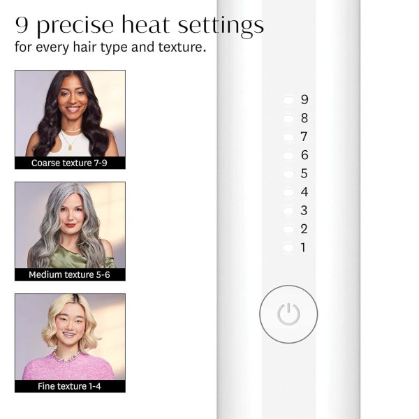 T3 CurlWrap Automatic Rotating Curling Iron with Longer Barrel, 2 Timer - Image 9
