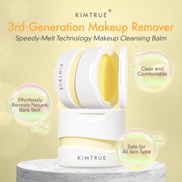 Kimtrue 3rd Generation Makeup Meltaway Cleansing Balm - Makeup Remover Balm - Image 2